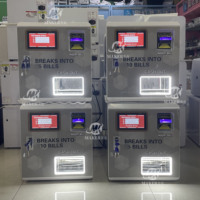 Changeur de pièces multi-devises Machine à échanger les jetons Accepteur automatique de cartes de billets Échangeur BILL to BILL
