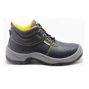 Construction en ciment Chaussures de sécurité certifiées légères les moins chères pour le chantier confortables noires pour hommes Vente en gros - Product Image 4
