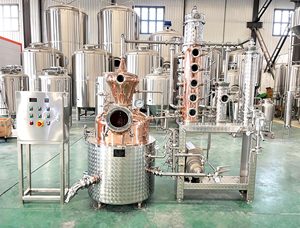 Alambique de Cobre de 100L, 150L, 200L, Máquina de Destilación para <span class=keywords><strong>Alcohol</strong></span>, Vodka, Brandy, Ron, Whisky y Aceites Esenciales - Product Image 4