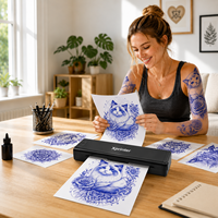 Imprimante de pochoirs de tatouage sans encre Xprinter P84, best-seller en Chine, avec papier pochoir