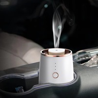 Oem Nouveau Difusor De Aromas Nano Mist Mood Lighting Diffuseur de voiture sans fil Diffuseur d'huiles essentielles Diffuseur de parfum Purificateur d'air pour voiture