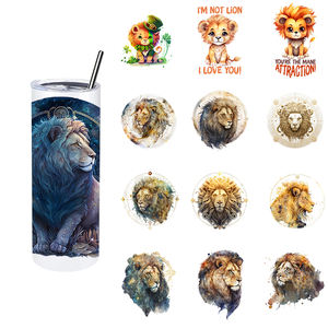 LETOP 20OZ Lions UV pour Autocollants DTF, <span class=keywords><strong>Mots</strong></span>, Bouteilles <span class=keywords><strong>en</strong></span> Verre, Tasses, Décalcomanies, 1 Pièce, <span class=keywords><strong>Image</strong></span> <span class=keywords><strong>de</strong></span> Lion sur UV - Product Image 1