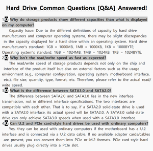 原装BM1733a 15.36tb适用于MZ-WM515T0 U.2 PCIe3.0新2.5英寸外部固态硬盘NVMe服务器写入密集型磁盘中国制造 - Product Image 6