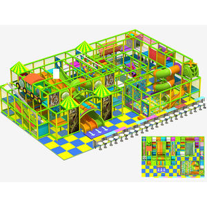 <span class=keywords><strong>Grand</strong></span> parc de jeux intérieur parent-enfant avec de nombreux styles et des jeux de haute qualité pour les enfants - Product Image 1