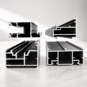 Perfiles de Puerta de Aluminio Personalizados OEM ODM, Perfiles de Aleación de Aluminio Extruido de Precisión para Puertas Interiores y Exteriores - Product Image 5