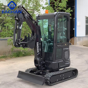 Excavadora pequeña de alta eficiencia EACHAN de 1,8 toneladas para granja todo terreno sobre orugas huerto Micro excavadora diésel de gran potencia - Product Image 2