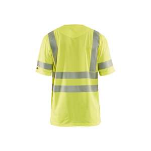 BLAKLADER - 342010133300XL T-shirt haute visibilité protégé contre les UV Jaune-EAN 7330509616499 HI-VIS WORKWEAR - Product Image 3