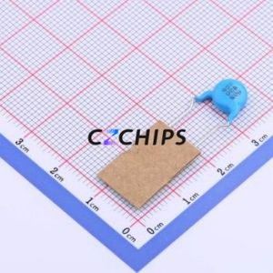 Condensateur de sécurité DCF102M30Y5UQEVK7A0, composant traversant (THT), P=7,5 mm, 1 nF, 20 %, 250 V, Y2 - Product Image 2