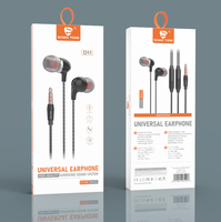 SOMIC TONE D11 Earphone Olahraga Berkabel Super Bass Headphone Gratis Ongkir Headset Gaming 3.5mm Earphone Warna-warni dengan Mikrofon