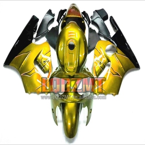 Tiêm cho KAWASAKI NINJA ZX 12R zx1200 CC ZX-12R 59lq. 73 <span class=keywords><strong>zx12r</strong></span> 02 <span class=keywords><strong>03</strong></span> 04 05 06 2002 2003 2004 ánh sáng vàng 2005 2006 <span class=keywords><strong>fairing</strong></span> - Product Image 1