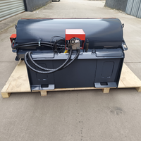 Balai à brosse rotative Nettoyeur de neige pour pelle chargeuse à roues directrices balayeuse de route
