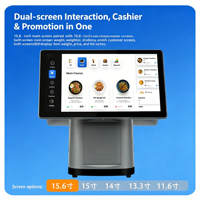 Sistem Kasir Tablet Layar Ganda POS Layar Sentuh USB