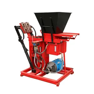 Factory supplier FL2-25 manual hand press interlock brick block making machine