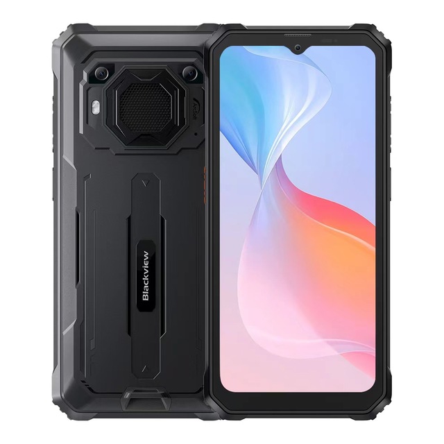 Blackview BV6200 Pro LTE Rugged Phone 6.56 Inch Android 13 13000mAh MT6761V Helio A22 Quad Core 4GB+64GB Smart Cellphone