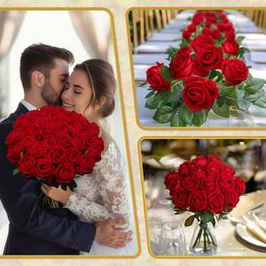 Rose en Savon Artificielle Économique pour Décoration de Mariage, Saint-Valentin, Fête des Mères, Anniversaire, Noël, Halloween - Product Image 3