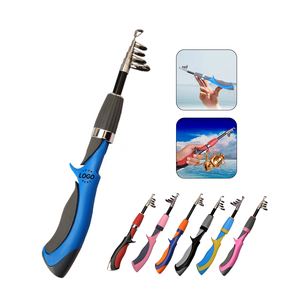 Caña de Pescar Telescópica Personalizada con Logotipo, Mini, de Bolsillo, 1.2m, 1.4m, 1.6m, con Carrete, para Pesca Lenta, Jigging, para Niños, para Pescar Lubina, para Pesca con Mosca, para Pesca en Roca - Product Image 2