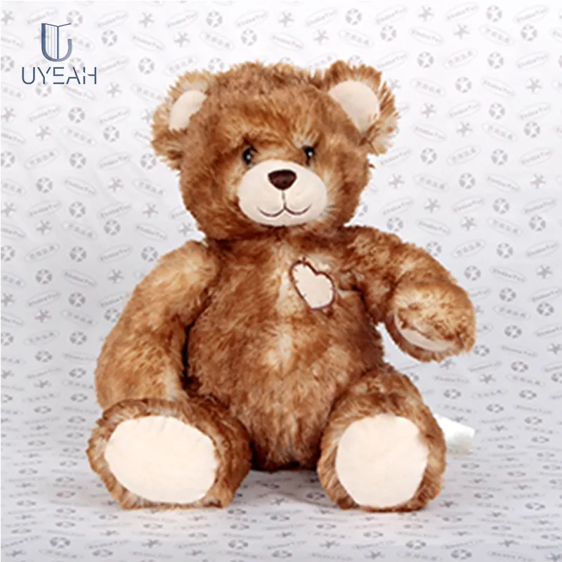 Customized 18 inch branded weighted teddy bear plush stuffed animal toy