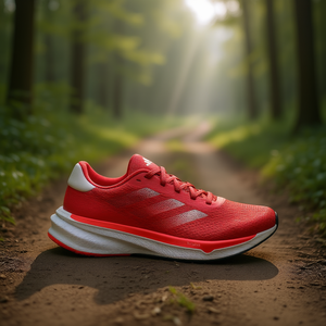 อาดิดาส ซุปเปอร์โนวา สไตรด์รองเท้าวิ่งแบบยูนิเซ็กซ์ตาข่ายด้านบน EVA พื้นรองเท้าชั้นกลางยางพื้นรองเท้าด้านนอกยางรองเท้าสำหรับเดินออกกำลังกายในฤดูใบไม้ผลิ - Product Image 2