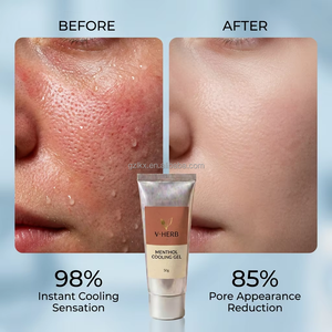 Gel Refrescante Instantáneo con Mentol y Aloe Vera para Reducir Poros y Cuidar la Piel - Product Image 3