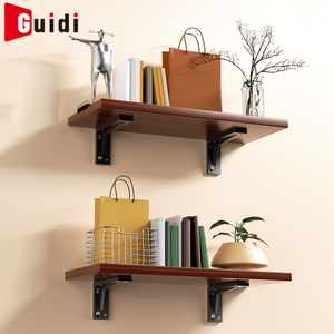 Soportes de Acero Laminado en Frío para Estantes, Montaje en Pared, Ocultos, Resistentes, Industriales, Rústicos, para Estantes Flotantes - Product Image 5