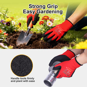 قفازات عمل XINGYU مطلية بالنتريل الميكروفاوم 15 جاوج، قفازات عمل مقاومة للتآكل من النايلون والسباندكس، قفازات أمان بقبضة نتريل - Product Image 6