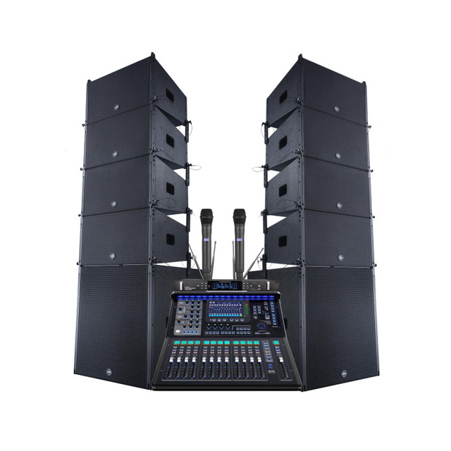 Professional Audio 10 Inch  Active Line Array Speaker With Build in Class D Amplifier Module
