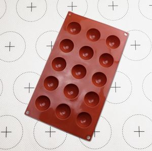 Moule à gâteau rond en silicone sur mesure, design original, 15 cavités, pour la pâtisserie - Product Image 6
