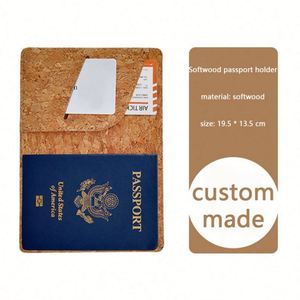 Funda para Pasaporte y Etiqueta de Equipaje de Corcho Ecológico, Suave y Resistente al Agua - Product Image 3