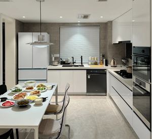 Petit meuble design automatique Armoire moderne haute brillance Cocinas Modulares Armoire de cuisine équipée Ensemble complet - Product Image 2