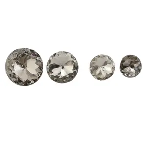 crystal sofa buttons for furniture/2024 fashing crystal buttons for furniture new Factory Direct selling Round glass buttons