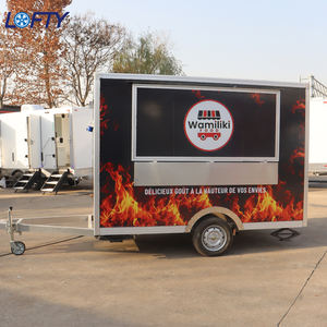 Nuevo Remolque de Comida Rápida Móvil de Acero Inoxidable Económico 2025, para Pizza, Hamburguesas, Café, con Cocina Completa, Precio en EE. UU. - Product Image 1