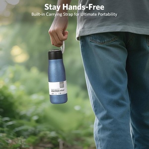 Termo de Acero Inoxidable con Aislamiento al Vacío, Botella Térmica Portátil con Logotipo Personalizado para Viajes, Regalos y Promociones - Product Image 6