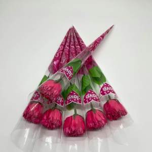 สบู่<span class=keywords><strong>ดอกไม้</strong></span>ประดิษฐ์สำหรับวันวาเลนไทน์ดอกกุหลาบนักบุญดอกกุหลาบประดิษฐ์สำหรับวันวาเลนไทน์ - Product Image 1