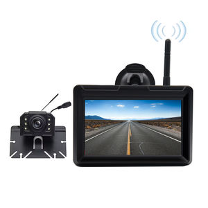 Longue durée de vie Vision nocturne WiFi moniteur de vue arrière de voiture sans fil caméra de recul sans fil garantie 1 an aide à revoir - Product Image 1
