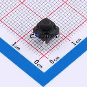 UK-B02123-G6.5-250 Tactile Switch DIP-4P,6.2x6.2mm Switch 2.5N 6.15mm 6.15mm 6.5mm - Product Image 1