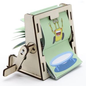 เครื่องเคลื่อนไหวแบบหมุนมือ OKYN-G6635 ชุดงานฝีมือ DIY เทคโนโลยีงานไม้ - Product Image 3