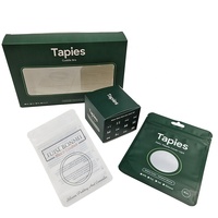 Nouvel arrivage : Sachet Mylar refermable avec boîte, scellé sur trois côtés, adhésif, pour couvre-tétons en silicone, avec boîte pliable