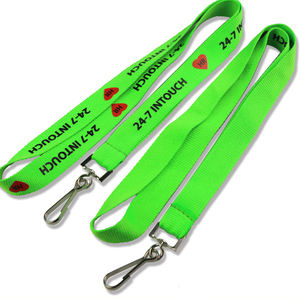 Cordon de cou personnalisé en polyester écologique avec crochet, pour téléphone portable, par sublimation, gaufrage et sérigraphie - Product Image 4