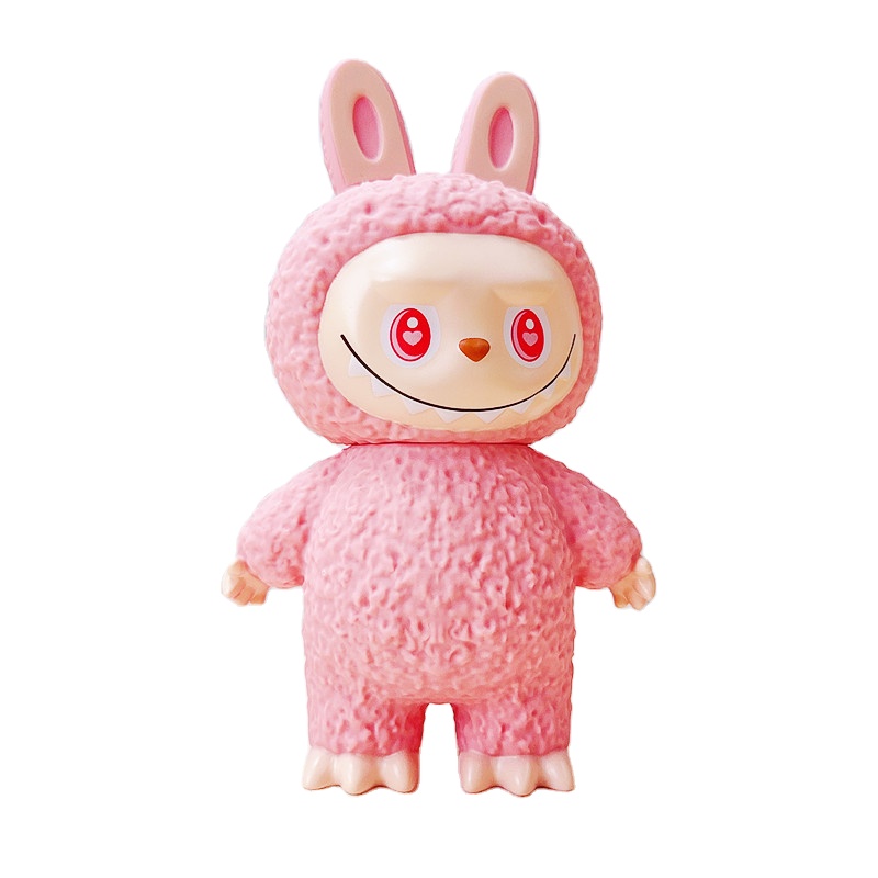 POPMART PIGGY BANK LABUBUラブブ QY Labubu Piggy Bank Doll Shape Ornament Kids Storage Jar