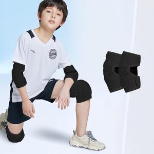 Juego de rodilleras y coderas de nailon para niñas HKD, funda protectora para baloncesto, bicicleta, baile, patinaje sobre ruedas, anticaída - Product Image 6