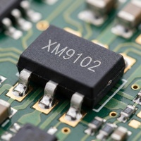 Régulateur Linéaire XM9102 SOT23-5 DFN1x1 LDO, Entrée 2V-7V, Sortie Fixe 0.5A, 1.2V 1.5V 1.8V 2.5V 2.8V 3.0V 3.3V, ICs SMD à Courant de Repos Ultra-Faible