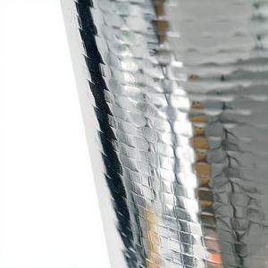 Rollo de tela tejida metálica resistente a la radiación Superficie reflectante brillante Aislamiento hermético Materiales de aislamiento térmico - Product Image 2
