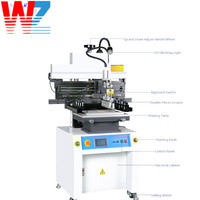 SMT-impresora semiautomática PCB, máquina de impresión de pasta de soldadura smt