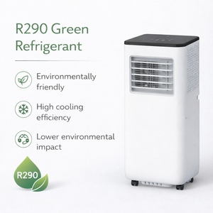 Climatiseur Portable Compact 5000 <span class=keywords><strong>BTU</strong></span>, Réfrigérant R290, en Plastique, Classe Énergétique Domestique, Télécommande Électrique - Product Image 4