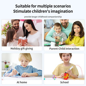 Lápiz de Impresión <span class=keywords><strong>3D</strong></span> con Filamento <span class=keywords><strong>PLA</strong></span>, Juego de Lápiz de Impresión <span class=keywords><strong>3D</strong></span> con Pantalla OLED de Temperatura, Lápiz de Dibujo Impresora <span class=keywords><strong>3D</strong></span> para Niños - Product Image 5