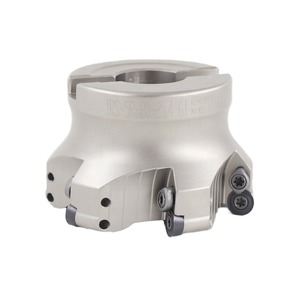 Fraise en carbure à face aiguilles, avec Inserts en RDMT, pour fraisage CNC, diamètre <span class=keywords><strong>de</strong></span> coupe 80mm et diamètre <span class=keywords><strong>de</strong></span> connexion <span class=keywords><strong>de</strong></span> 27mm - Product Image 1