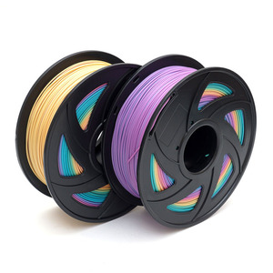Filament en plastique d'imprimante 3D de haute qualité 1.75mm multicolore PLA/PETG/ABS/TPU/PMMA 1 kg/rouleau Filament d'imprimante 3D - Product Image 2