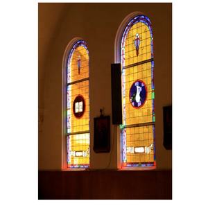 <span class=keywords><strong>Vitrail</strong></span> Tiffany en verre trempé coloré pour église - Product Image 1