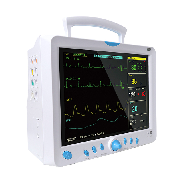 CONTEC Warranty 12 Months CMS9000 Multi Parameter Portable Patient Monitor Medical Equipments
