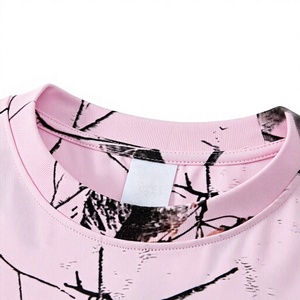 เสื้อยืดโอเวอร์ไซส์ลายพรางพิมพ์ลายตามสั่งสำหรับผู้ชาย แขนสั้น ระบายอากาศได้ดี คอโอ ทรงลำลอง เสื้อผ้าฤดูร้อน สตรีทแวร์ ขายส่ง - Product Image 5